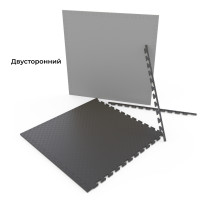 Будо-мат EVA DFC 100 x 100 см, 20 мм, цвет серо-черный