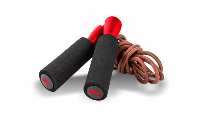 Скакалка кожаная UFC Скакалка кожаная UFC
