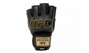 Премиальные MMA тренировочные перчатки 6 унций (Чёрные S/M) UFC Премиальные MMA тренировочные перчатки 6 унций (Чёрные S/M) UFC