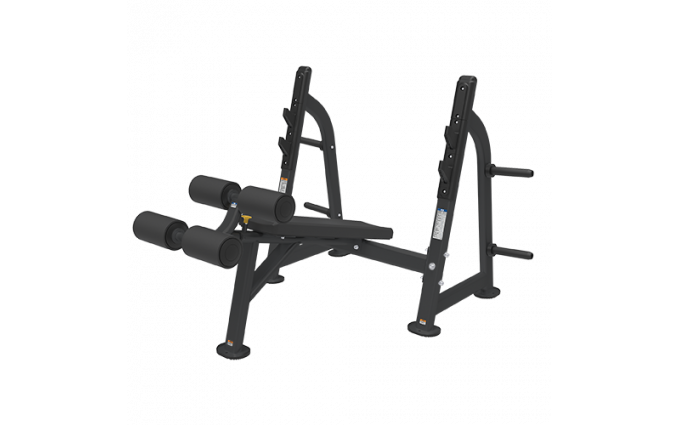 Скамья для жима с отрицательным наклоном BRONZE GYM BR-1013 Скамья для жима с отрицательным наклоном BRONZE GYM BR-1013